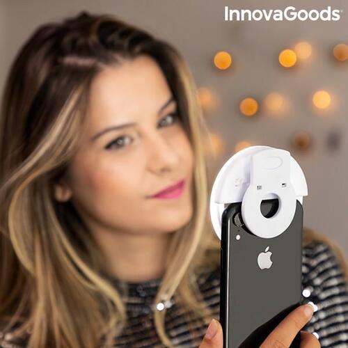 Genopladeligt Selfie Ringlys Instahoop InnovaGoods