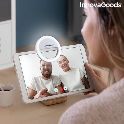 Genopladeligt Selfie Ringlys Instahoop InnovaGoods
