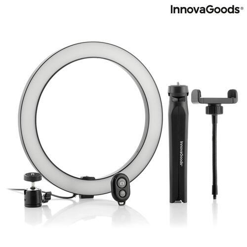 Selfie Ring Light med stativ og fjernbetjening Youaro InnovaGoods