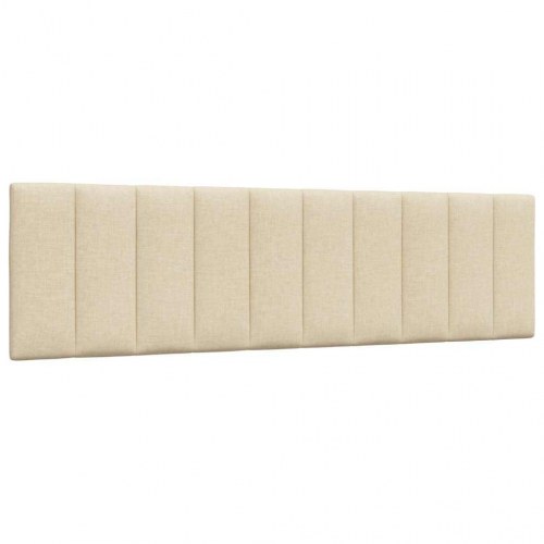 Sengeramme Hanko 180 x 200 cm med LED uden madras - cremefarvet
