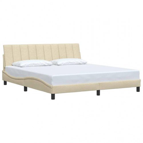 Sengeramme Hanko 180 x 200 cm uden madras - creme