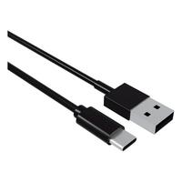 USB A til USB C-kabel Contact (1 m) Sort