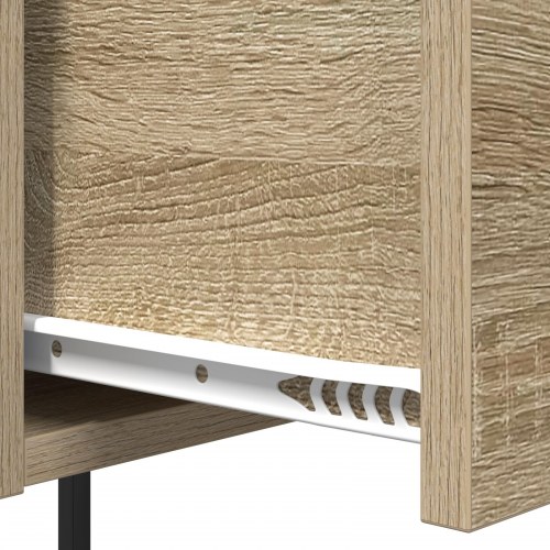 Sengeborde 2 stk. med opladningsstation - Sonoma eg