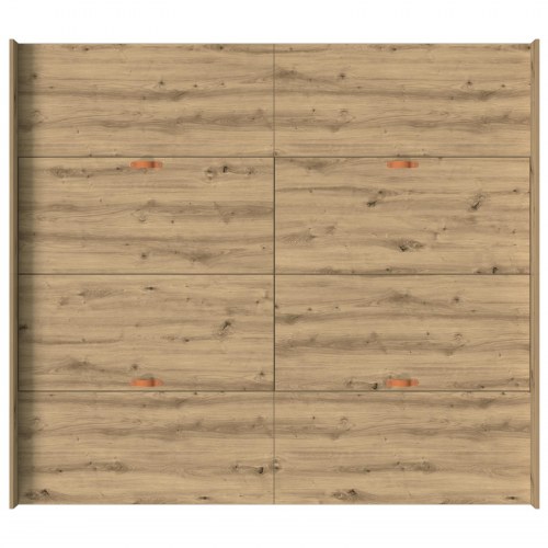 Sengeramme med opbevaring med skuffe artisan eg 180 x 200 cm