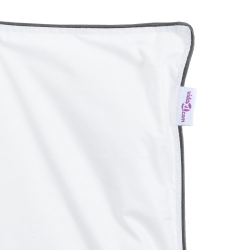 Vinterdyne med pude 2 dele - hvid, 200 x 155 cm