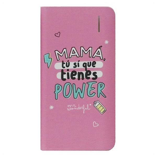 Powerbank Mr. Wonderful 4000 mAh - Pink (MRPWB031)