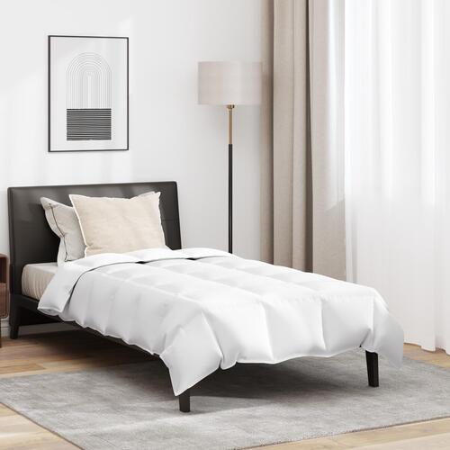 Dyne med pude 2 stk Hvid 140 x 220 cm Dun