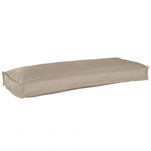 Uderpude Gråbrun Polyester 100 x 40 x 8 cm Slidstærk Pude