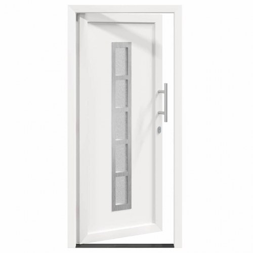 Hoveddør Hvid 108 x 208 cm PVC
