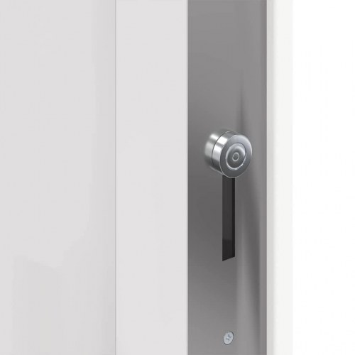 Hoveddør Hvid 108 x 208 cm PVC