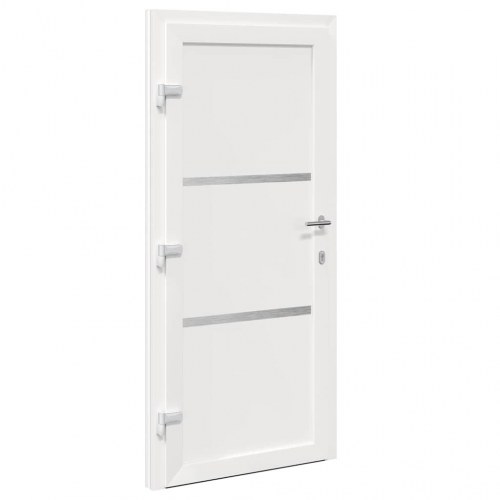 Hoveddør Hvid 88 x 200 cm PVC