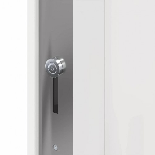 Hoveddør Hvid 98 x 200 cm PVC