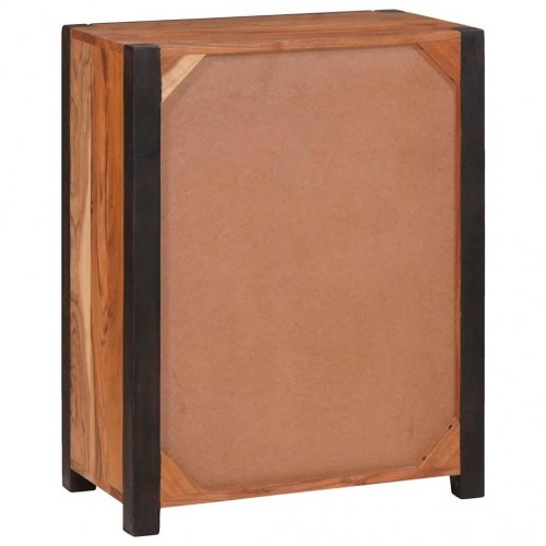 Buffeter & Skuffesystemer med skuffe med hylde med opbevaring med dør Brun 55 x 30 x 75 cm