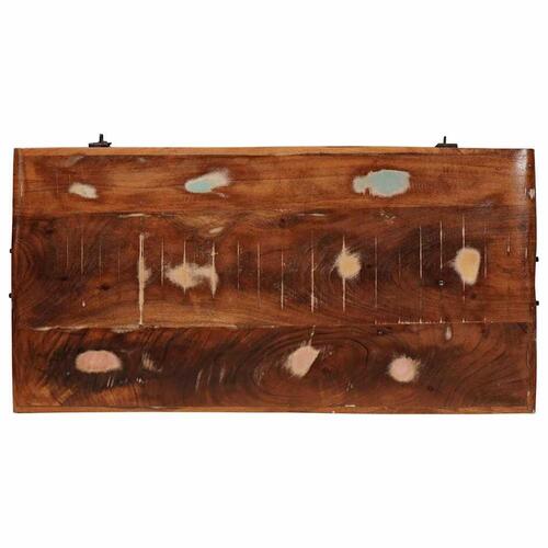 Opbevaringskasse 70 x 35 x 40 cm Massivt genanvendt træ