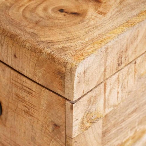 Opbevaringskasse 70 x 35 x 40 cm Massivt mangotræ