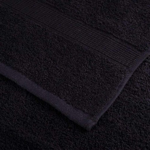 Vaskeklude 10 stk Sort 15 x 21 cm Bomuld
