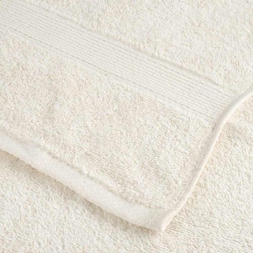 Vaskeklude 10 stk Creme 15 x 21 cm Bomuld