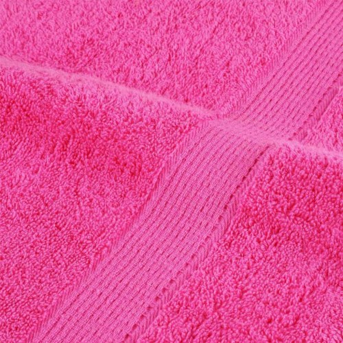 Vaskeklude 4 stk Pink 15 x 21 cm Bomuld