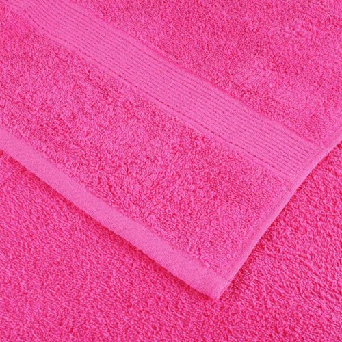 Vaskeklude 10 stk Pink 15 x 21 cm Bomuld