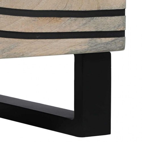 Medieopbevaringsskabe & -reoler Hvid og sort 40 x 33.5 x 110 cm