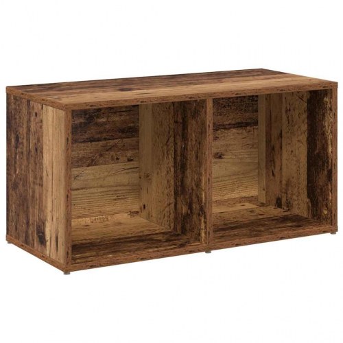 TV-møbelsæt 2 stk Gammelt træ 37 x 35 x 107 cm Konstrueret træ