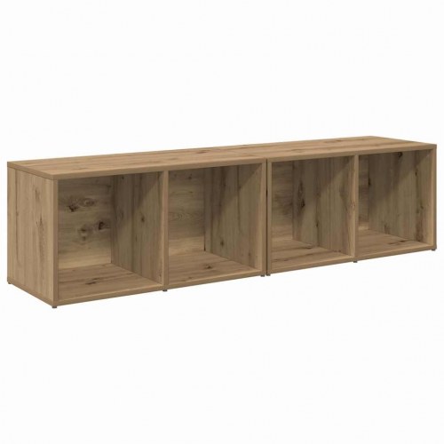 TV-møbelsæt 2 stk Artisan Egetræ 37 x 35 x 107 cm