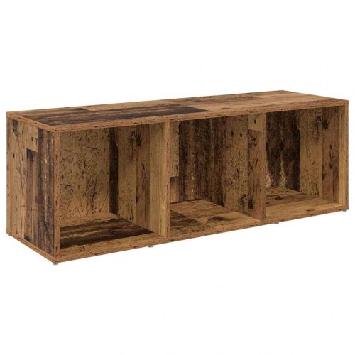 TV-møbelsæt 2 stk Gammelt træ 37 x 35 x 107 cm Konstrueret træ
