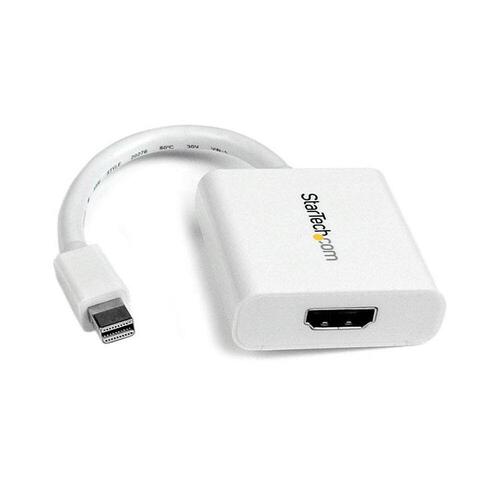 Mini Display Port til HDMI adapter Startech MDP2HDW Hvid