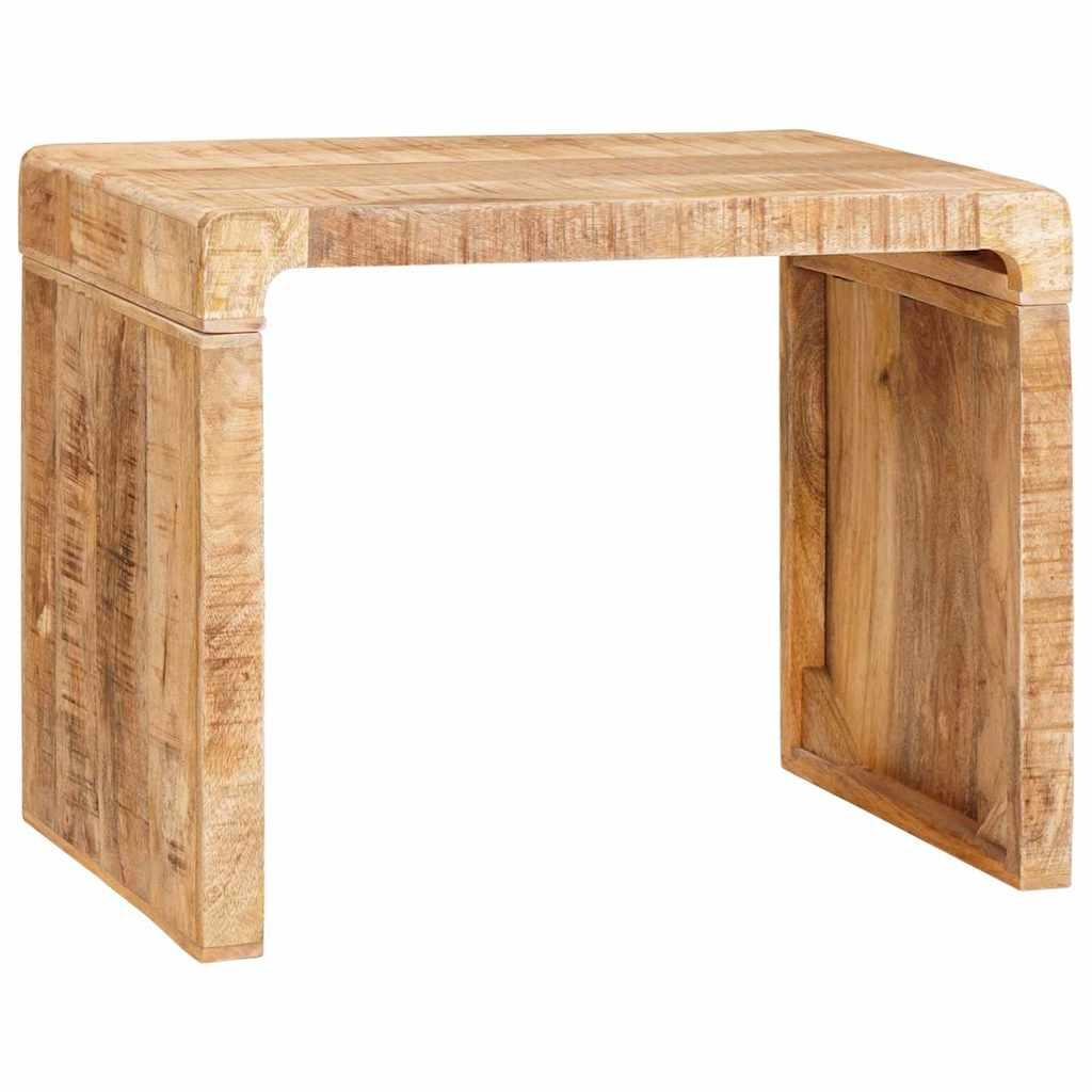 Endebord Brun 60 x 35 x 45 cm Massivt mangotræ