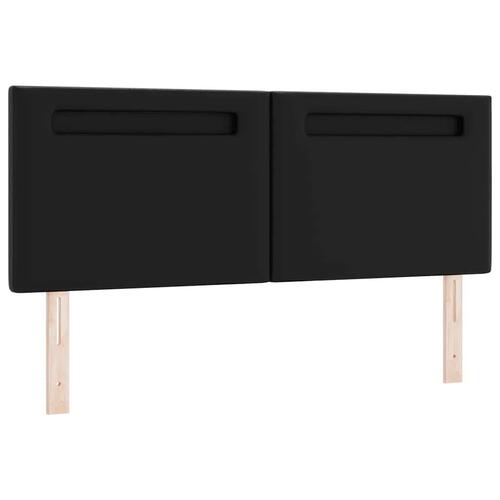 Box Spring Seng med Madras i Sort, 160 x 200 cm, Kunstlæder