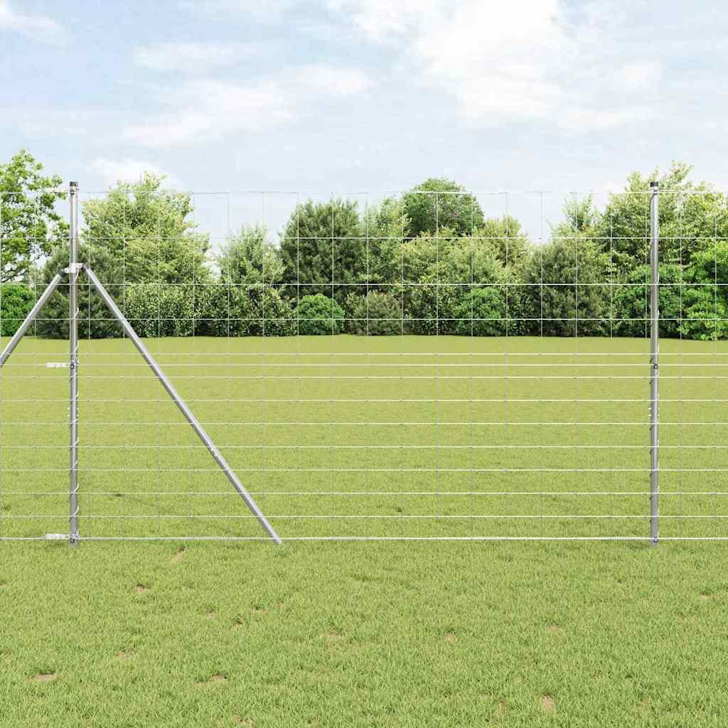 Markhegn Sølv 25 x 1.5 m Galvaniseret stål