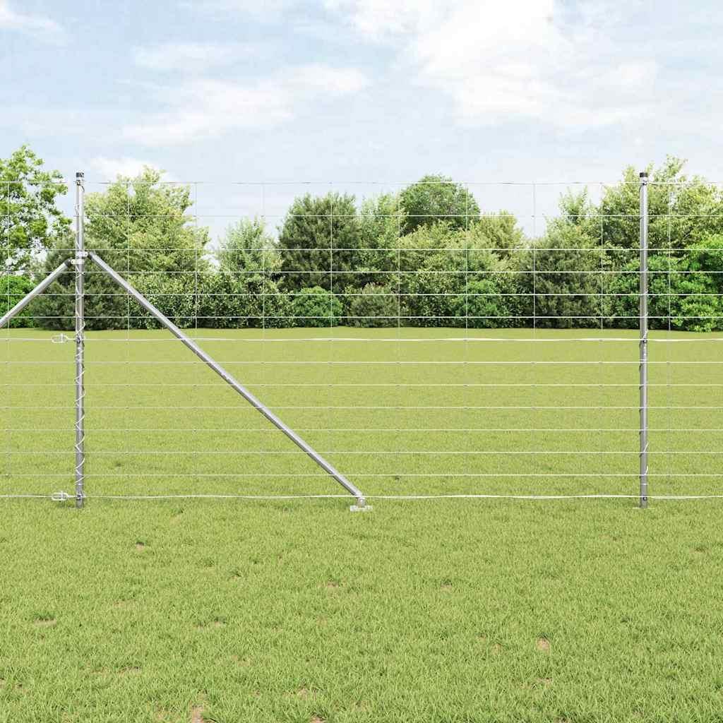 Stålhegnsrør/Pløjestang 1,4x50 m i galvaniseret stål