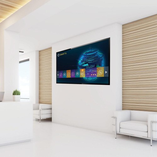 Vægbeslag til TV Startech FLATPNLWALL, sort