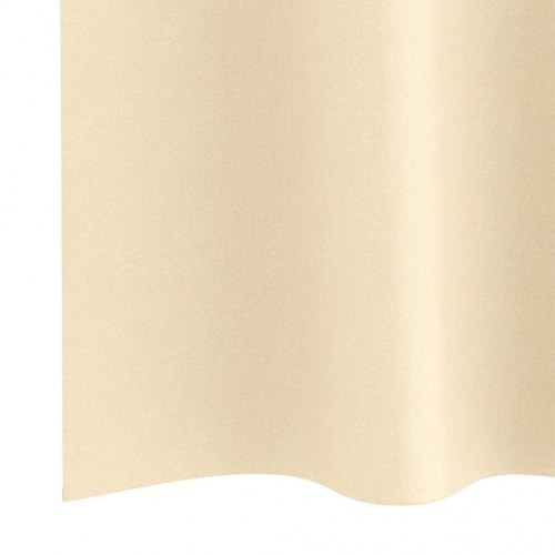 Gardiner med gardiner 2 stk Creme 245 x 140 cm Polyester