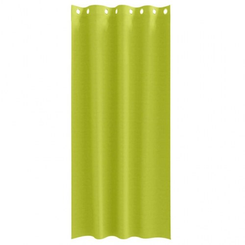 Gardiner med gardiner 2 stk Æblegrøn 245 x 140 cm Polyester