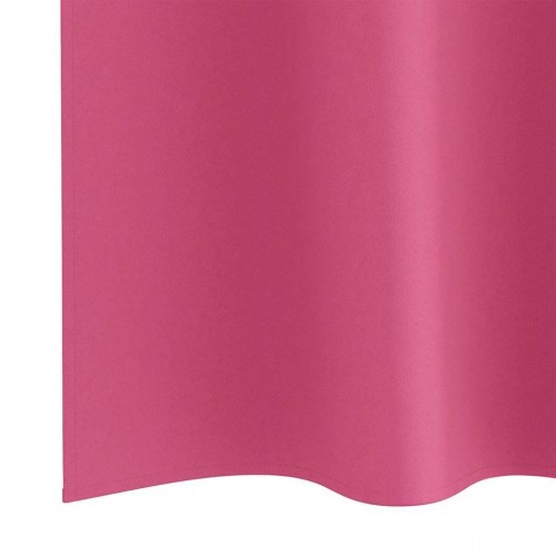 Gardiner med gardiner 2 stk Lyserød 225 x 140 cm Polyester