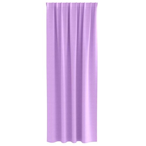 Gardiner med gardiner 2 stk Lilla 225 x 140 cm Polyester