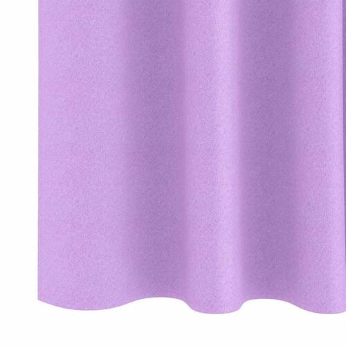 Gardiner med gardiner 2 stk Lilla 225 x 140 cm Polyester