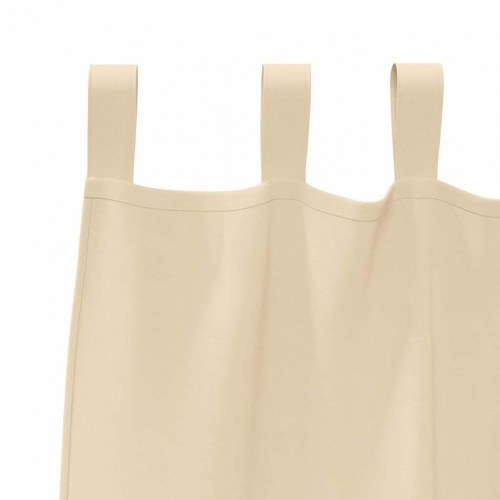 Gardiner med gardiner 2 stk Creme 260 x 140 cm Polyester