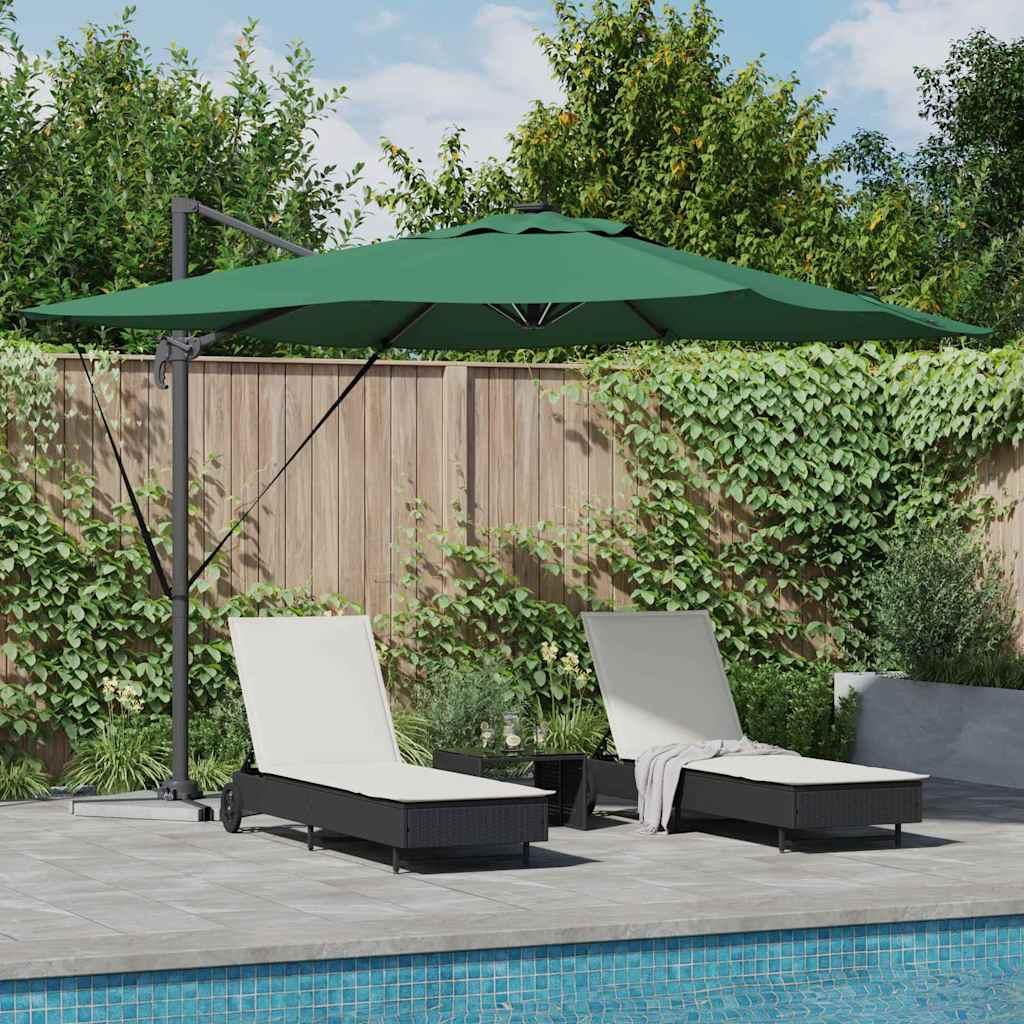 Parasol Grøn 286 x 285 x 270 cm Aluminium
