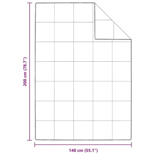 Tæpper & dyner Hvid 140 x 200 cm Dun