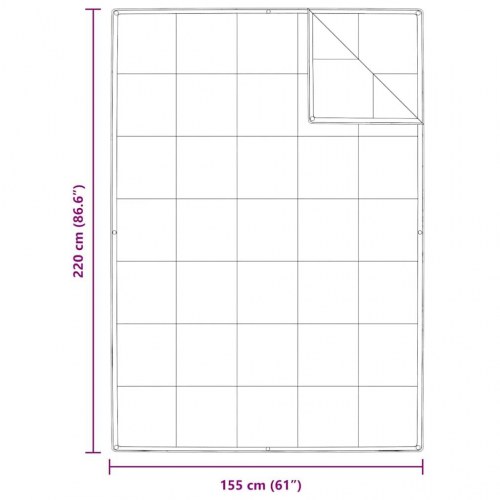 Quilts & Duvner Hvid 155 x 220 cm Dun