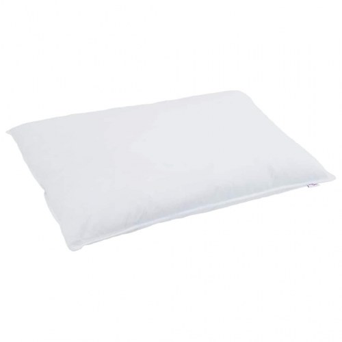 Hovedpude Hvid 40 x 80 cm 130gsm 100% bomuld