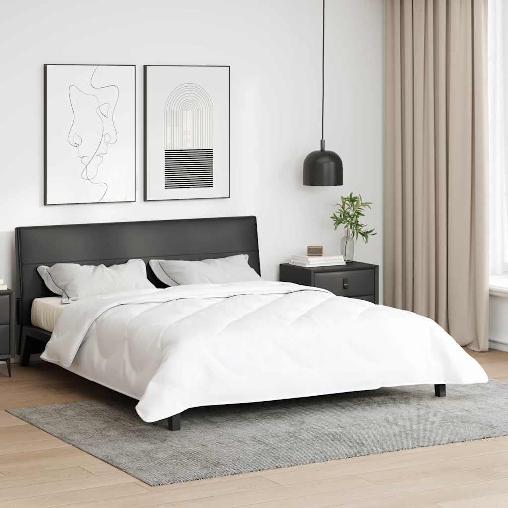 Quilts & Duveter Hvid 240 x 200 cm Microfiber billede