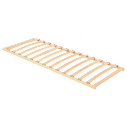 Slatted sengestel med 19 slats 80x190 cm