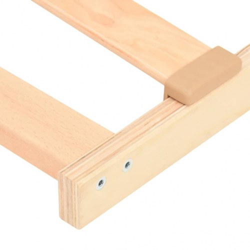 Slatted sengestel med 19 slats 80x190 cm
