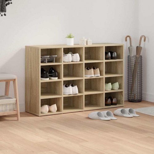 Sko skab med hylde Sonoma eg 52,5 x 30 x 50 cm Konstrueret træ