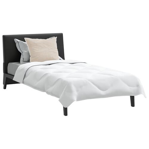 Dyne med Pude med pude 2 stk Hvid Microfiber
