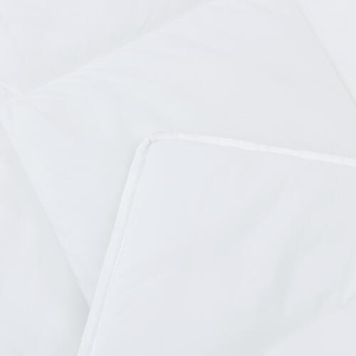 Dyne med Pude med pude 2 stk Hvid Microfiber