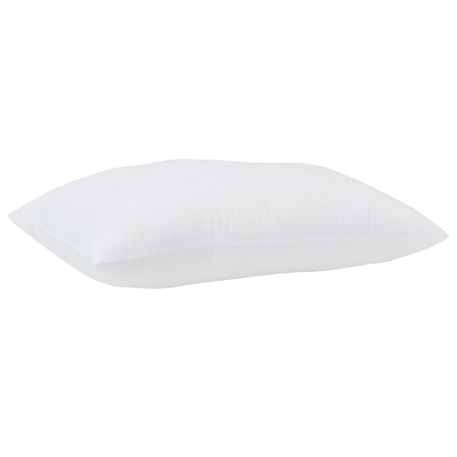 DynebetrÃ¦k sÃ¦t med pude - 2 stk hvid mikrofiber, 220 Ã 140 cm